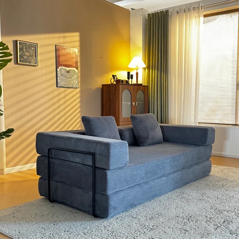 Italian Corduroy Simple Living Room Sofa in Liquidation Vacuum Compression Integrated Bed Sponge Fabric Module Home Furniture
Italian Corduroy Simple Living Room Sofa in Liquidation Vacuum Compression Integrated Bed Sponge Fabric Module Home Furniture
