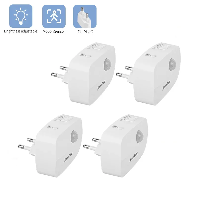 Mini Night Light Motion Sensor Night Lamp 3 Modes Bedroom Bedside Lights Warm and White EU Plug Closet Bedroom Corridor D lamp
Mini Night Light Motion Sensor Night Lamp 3 Modes Bedroom Bedside Lights Warm and White EU Plug Closet Bedroom Corridor D lamp