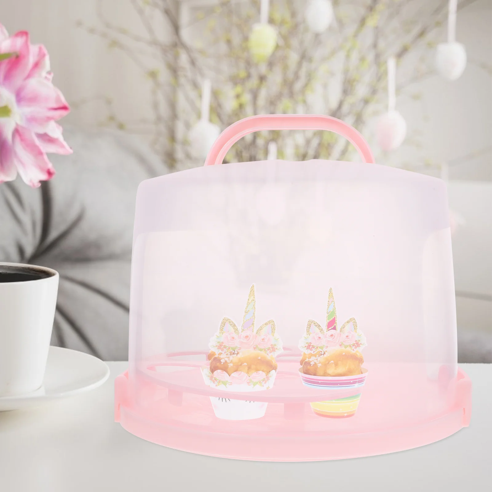 Portable Cake Box Stand Cupcake Maker Airtight Container Leveler Liners Multi-function Case Handheld Reusable Carrier
Portable Cake Box Stand Cupcake Maker Airtight Container Leveler Liners Multi-function Case Handheld Reusable Carrier