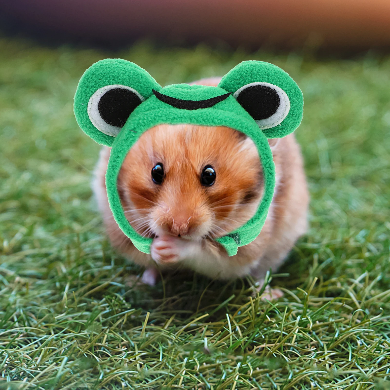 Cute Hamster Hat Flexible Frog Style Small Pets Headwear Easy To Use Suitable For Christmas Parties Photography
Cute Hamster Hat Flexible Frog Style Small Pets Headwear Easy To Use Suitable For Christmas Parties Photography