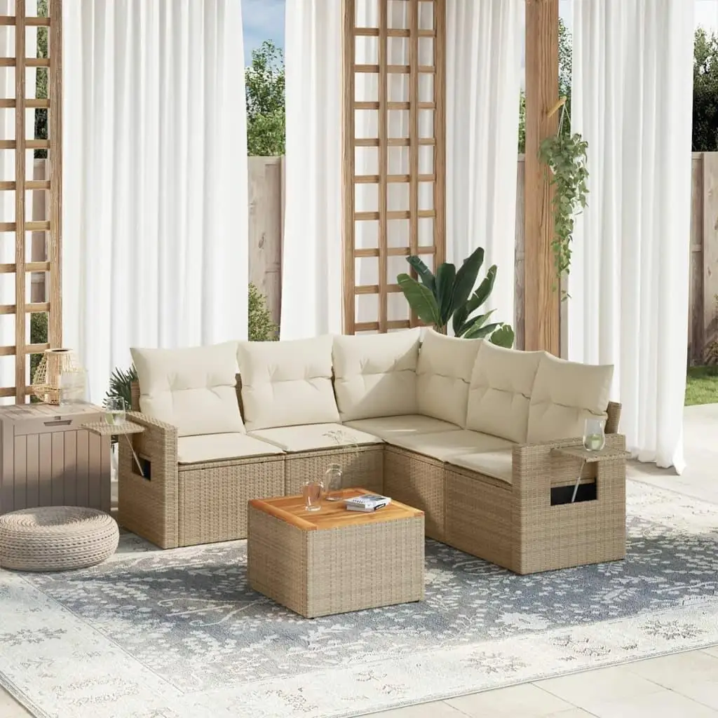 Beige Garden Sofa Set Outdoor Furniture Cushioned Seating for Patio Backyard Lounge Decor
Beige Garden Sofa Set Outdoor Furniture Cushioned Seating for Patio Backyard Lounge Decor