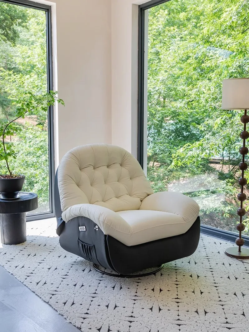 Electric multi-functional space sofa cabin rocking chair reclining and sleeping household lazy leisure single first-class
Electric multi-functional space sofa cabin rocking chair reclining and sleeping household lazy leisure single first-class