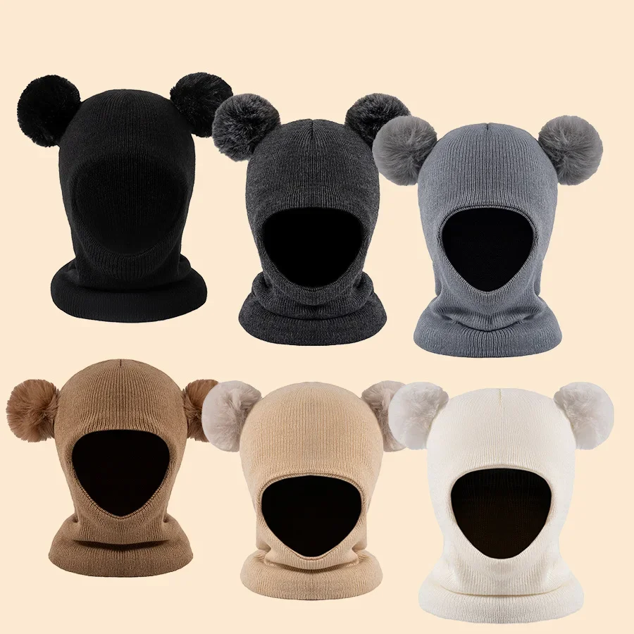 Одна вязаная шапка для детей от 3 до 12 лет для ношения на открытом воздухе зимой.
Одна вязаная шапка для детей от 3 до 12 лет для ношения на открытом воздухе зимой.