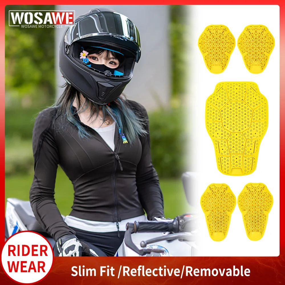 WOSAWE Women Motorcycle Soft Gear Jacket MTB Downhill Biker Reflective Shirt Lady Teens Girl Motocross High Elastic Clothing
WOSAWE Women Motorcycle Soft Gear Jacket MTB Downhill Biker Reflective Shirt Lady Teens Girl Motocross High Elastic Clothing