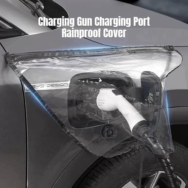 For Geely Galaxy EX5 E5 Car Charging Gun Charging Port Rainproof Cover Electric Vehicle Waterproof Outdoor Charging Protector
For Geely Galaxy EX5 E5 Car Charging Gun Charging Port Rainproof Cover Electric Vehicle Waterproof Outdoor Charging Protector