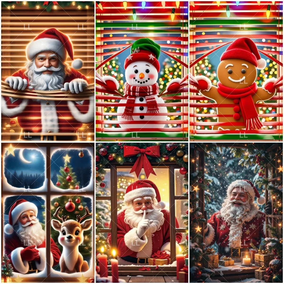 Christmas Santa Snowman Window Cover Banner Winter Xmas Tree Indoor Decoration Backdrop Portrait Photography Background Prop
Christmas Santa Snowman Window Cover Banner Winter Xmas Tree Indoor Decoration Backdrop Portrait Photography Background Prop