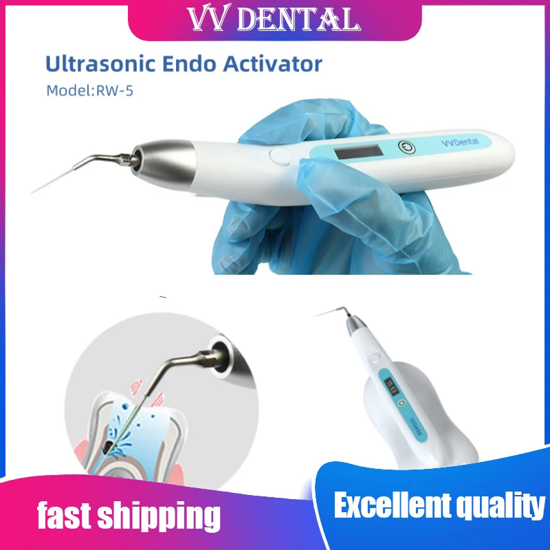 VV Dental Endo Activator Ultrasonic LED & 5 Tips Files For Endodontic Irrigator Endodontics Cleaning lrrigating Dentistry root
VV Dental Endo Activator Ultrasonic LED & 5 Tips Files For Endodontic Irrigator Endodontics Cleaning lrrigating Dentistry root