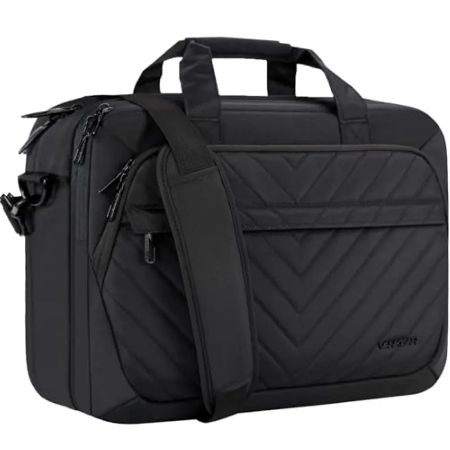 Laptop Briefcase for Women Men Fashion, TSA Friendly Expandable 17 Inch Laptop Bag, Waterproof Computer Bag with RFID Pocket, W
Laptop Briefcase for Women Men Fashion, TSA Friendly Expandable 17 Inch Laptop Bag, Waterproof Computer Bag with RFID Pocket, W