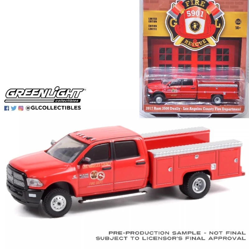 Limited Edition Model, 1:64 2017 Ram 3500 Dually Los Angeles County Fire Department Original Wrap Wall Hanging Gift for Friends
Limited Edition Model, 1:64 2017 Ram 3500 Dually Los Angeles County Fire Department Original Wrap Wall Hanging Gift for Friends