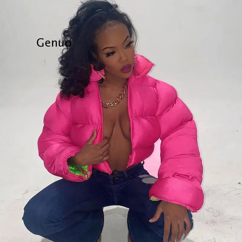 Pink Jacket Street Fashion Women Coats and Jackets for Winter Parka 2023 Crop Bubble Overcoat
Pink Jacket Street Fashion Women Coats and Jackets for Winter Parka 2023 Crop Bubble Overcoat