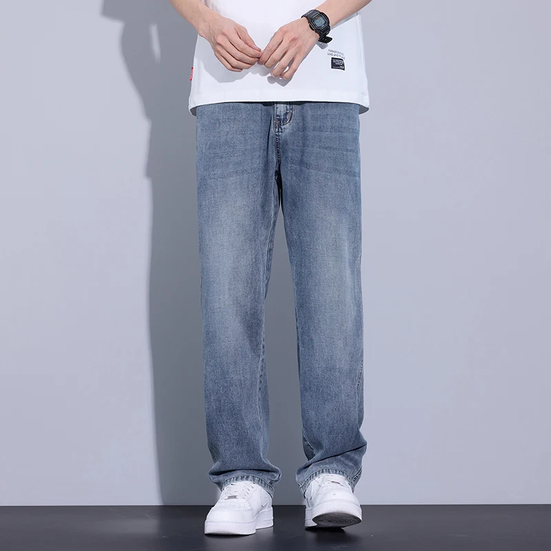GIOIOMen's Jeans,2025Spring Summer New Loose Straight Thin Denim Long Pants,Fashionable Versatile Casual Pants
GIOIOMen's Jeans,2025Spring Summer New Loose Straight Thin Denim Long Pants,Fashionable Versatile Casual Pants