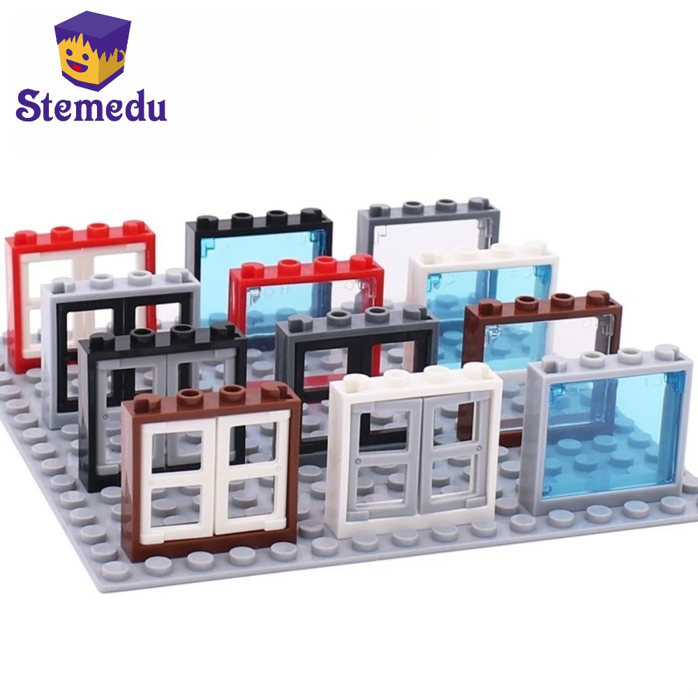 10 Sets/Bag MOC House Door Frame Building Blocks Brick Small Particle Compatible 60594 60603 60608 Accessories 1*4*3 Window Leaf
10 Sets/Bag MOC House Door Frame Building Blocks Brick Small Particle Compatible 60594 60603 60608 Accessories 1*4*3 Window Leaf