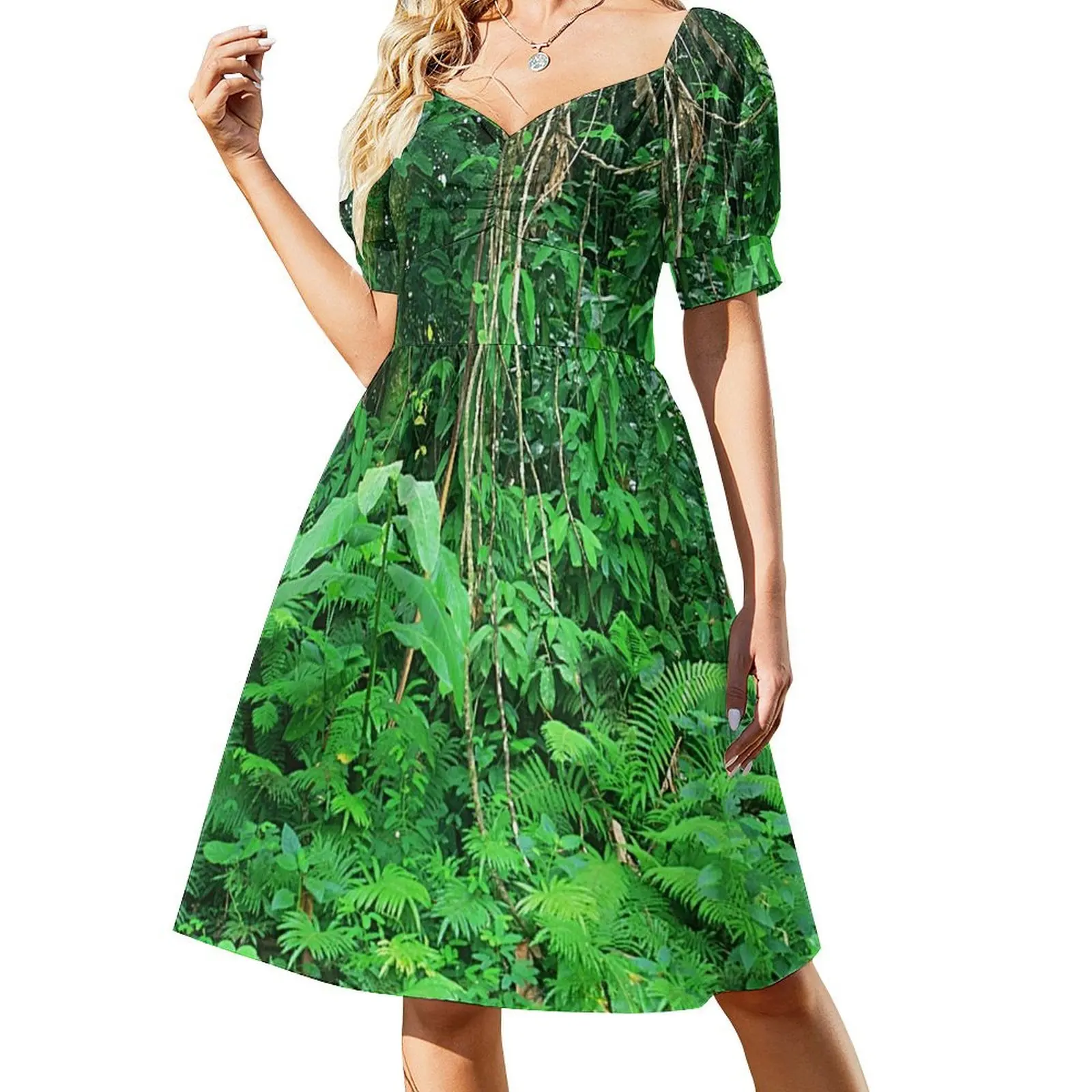 Breathtaking Rainforest Jungle In Costa Rica Art Photo Short-Sleeved Dress party dresses woman women's evening dresses
Breathtaking Rainforest Jungle In Costa Rica Art Photo Short-Sleeved Dress party dresses woman women's evening dresses