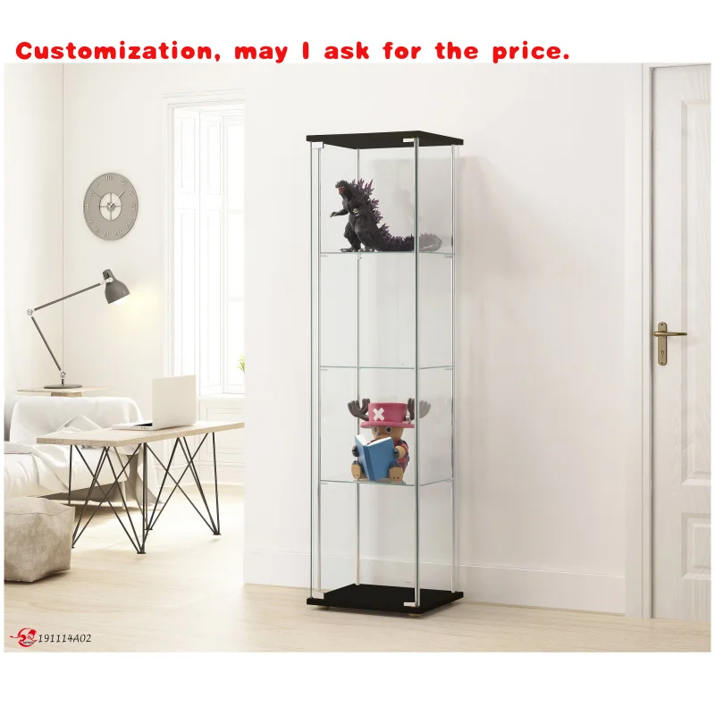 custom.High-quality Modern Floor-standing Tempered Glass Display Cabinet Living Room Hotel/Entry Glass Display Wine Cabine
custom.High-quality Modern Floor-standing Tempered Glass Display Cabinet Living Room Hotel/Entry Glass Display Wine Cabine