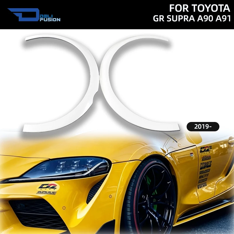 Arts Style Front Fender Flare Wheel Arch For 2019 Toyota GR Supra A90 A91 Coupe Wide Body Side Wheel Eyebrow Accessories
Arts Style Front Fender Flare Wheel Arch For 2019 Toyota GR Supra A90 A91 Coupe Wide Body Side Wheel Eyebrow Accessories