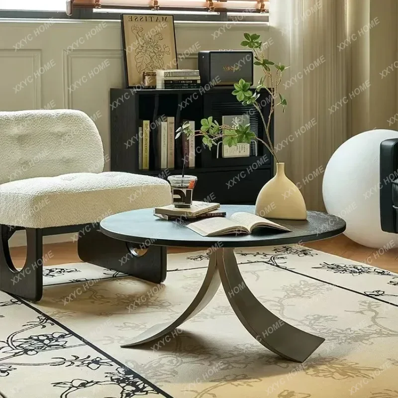 A Retro Creative Coffee Table Living Room Household Round Light Luxury High-end Modern Minimalist Small Apartment
A Retro Creative Coffee Table Living Room Household Round Light Luxury High-end Modern Minimalist Small Apartment