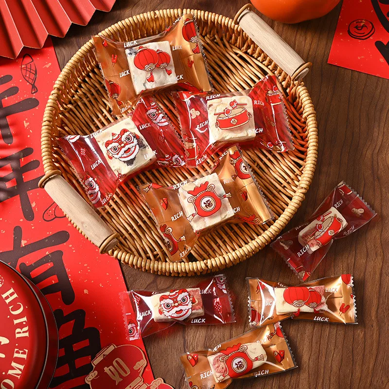 100Pcs 2026 Chinese New Year DIY Snowflake Crispy Nougat Packaging Baking Cookie Machine Sealing Candy Gift Bags
100Pcs 2026 Chinese New Year DIY Snowflake Crispy Nougat Packaging Baking Cookie Machine Sealing Candy Gift Bags