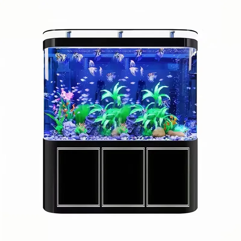 Stylish 25W Double-Rounded Corner Glass Aquarium for Eco-Aquarium Home/Office Decor Saltwater/Freshwater Planted Tanks Living
Stylish 25W Double-Rounded Corner Glass Aquarium for Eco-Aquarium Home/Office Decor Saltwater/Freshwater Planted Tanks Living