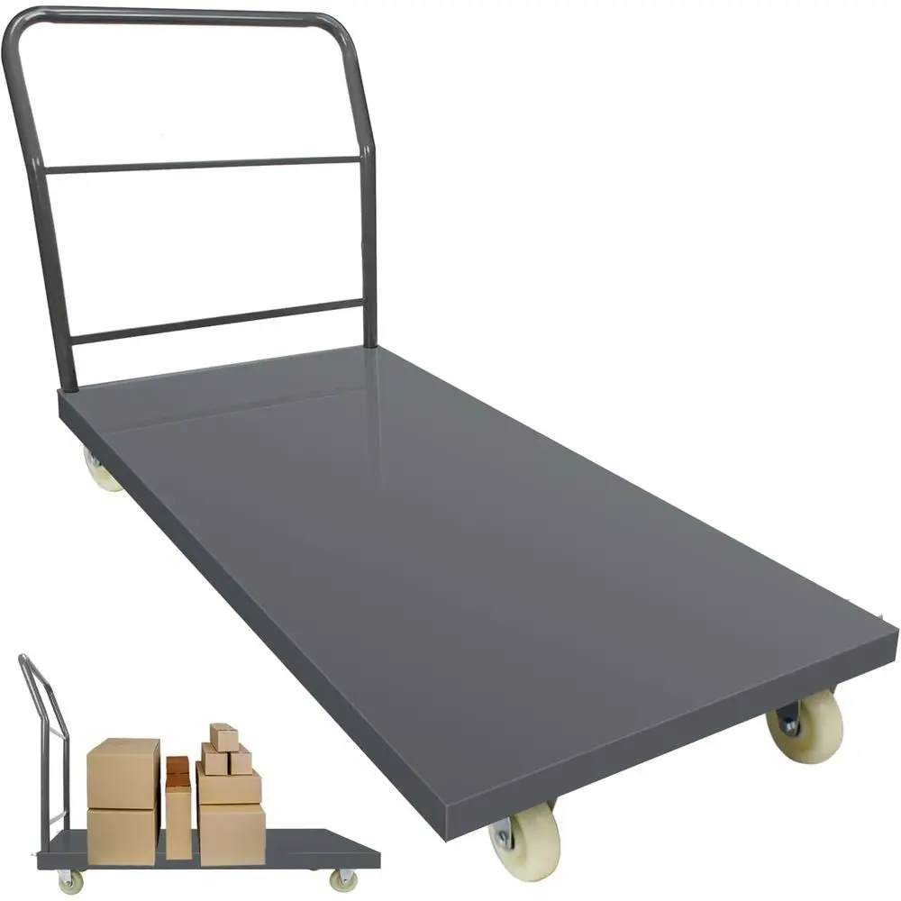 Sturdy 30x60 Steel Platform Truck with 2000 lbs Capacity for Heavy-Duty Moving and Shopping
Sturdy 30x60 Steel Platform Truck with 2000 lbs Capacity for Heavy-Duty Moving and Shopping