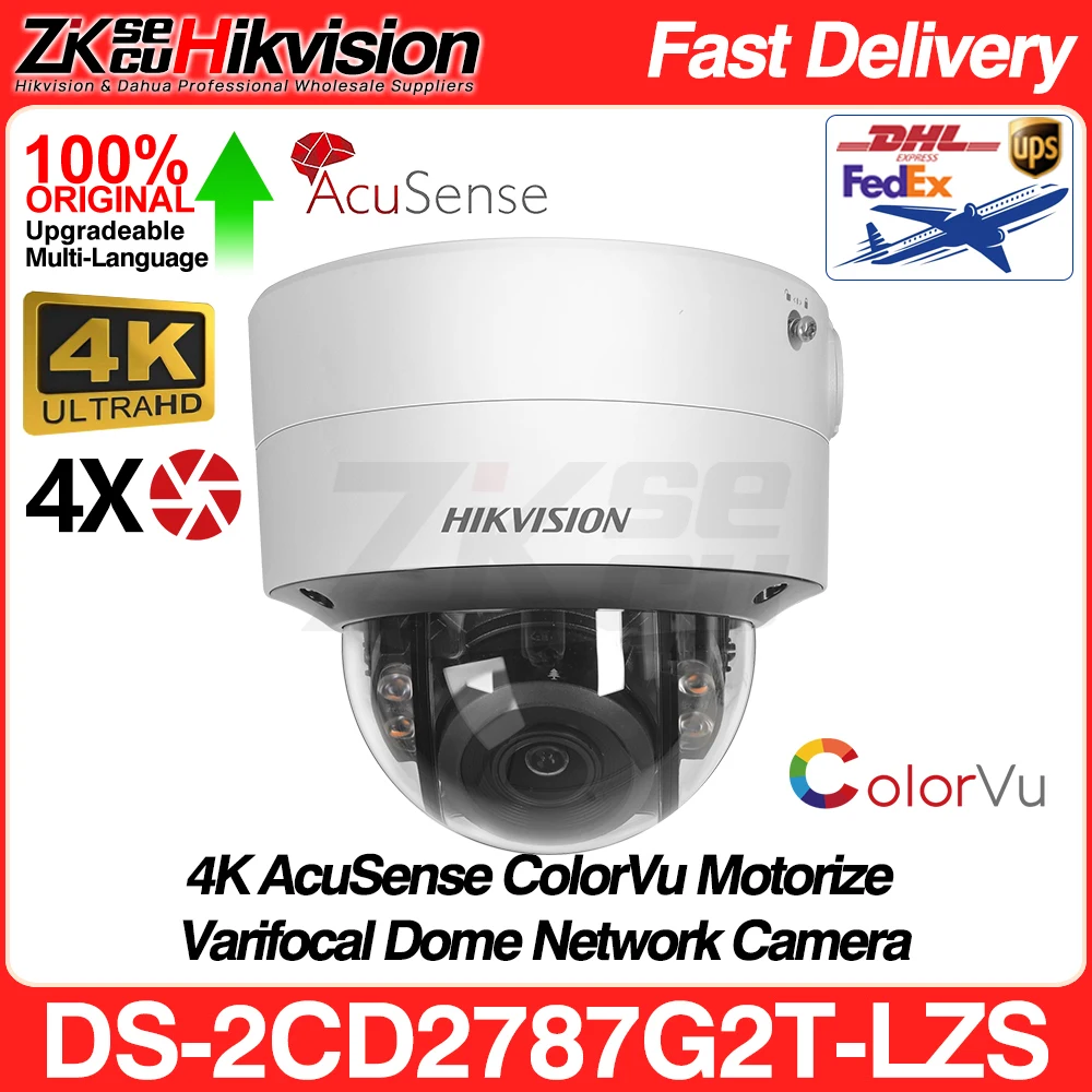 Hikvision оригинальная фотовспышка 8 МП 4K ColorVu AcuSense 4-кратный зум моторизованная варифокальная SD слот POE Сигнализация I/O IP-камера видеонаблюдения
Hikvision оригинальная фотовспышка 8 МП 4K ColorVu AcuSense 4-кратный зум моторизованная варифокальная SD слот POE Сигнализация I/O IP-камера видеонаблюдения