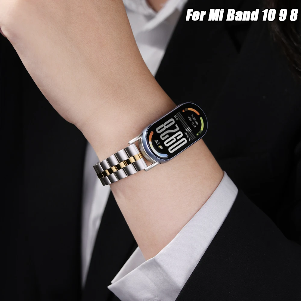 Металлический ремешок для Mi Band 10 9 8, браслет для Mi Band 9, браслет из нержавеющей стали, ремешок для часов Correa для Mi Band 8 9 10, аксессуары
Металлический ремешок для Mi Band 10 9 8, браслет для Mi Band 9, браслет из нержавеющей стали, ремешок для часов Correa для Mi Band 8 9 10, аксессуары