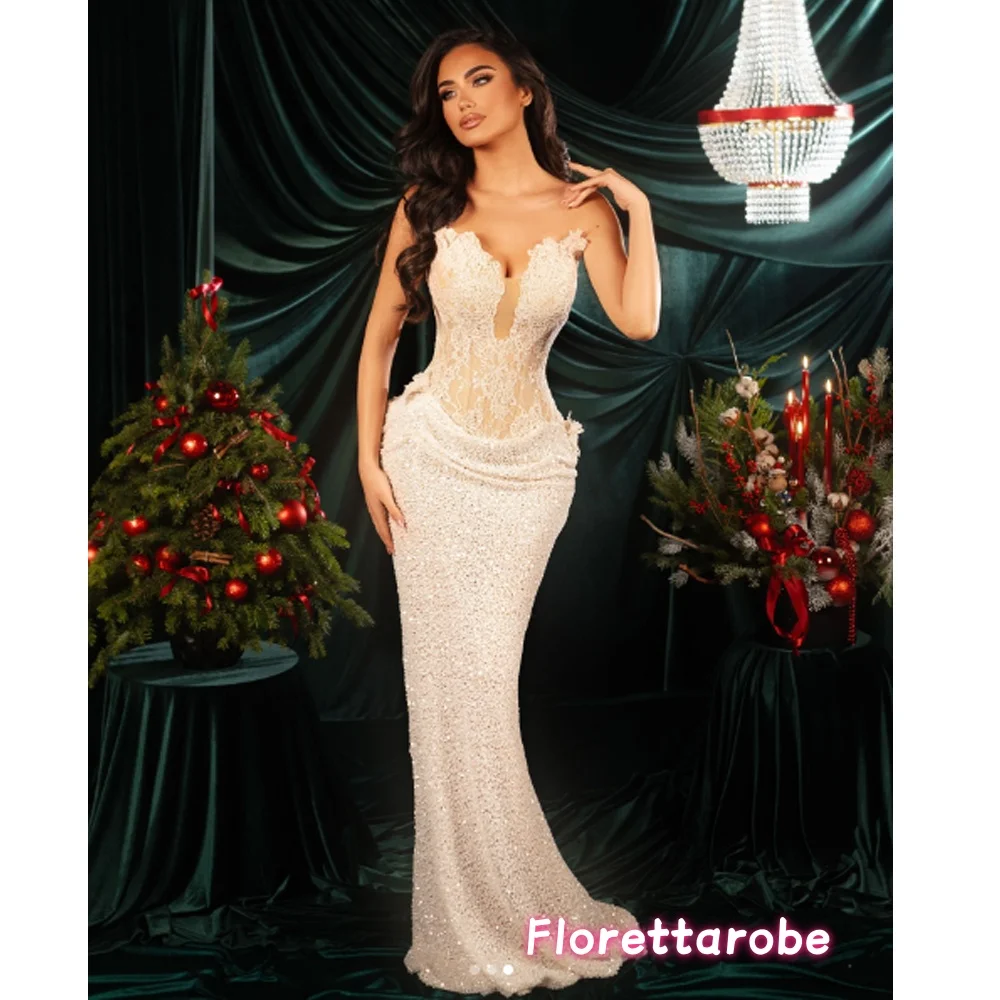 Customzied Exquisite Sequins Evening Dresses Sweetheart Lace Corset Maxi Gown Floor Length Prom Party Dress Mermaid Vestidos
Customzied Exquisite Sequins Evening Dresses Sweetheart Lace Corset Maxi Gown Floor Length Prom Party Dress Mermaid Vestidos