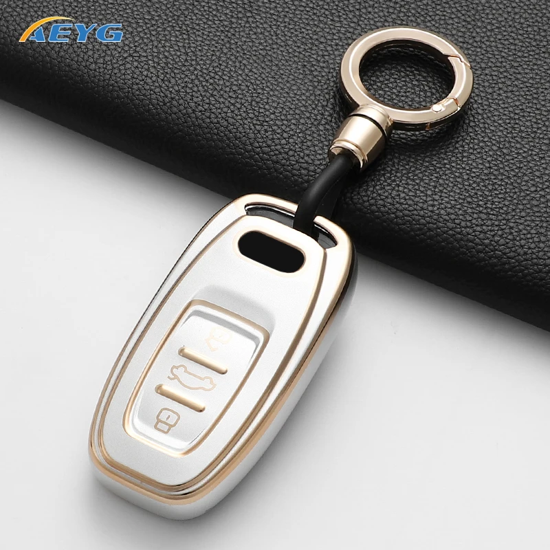 Чехол для автомобильного ключа-брелока для Audi A1 A3 8V A4 B8 B9 A5 A6 C7 A7 A8 Q3 Q5 Q7 S4 S6 S7 S8 R8 TT, аксессуары для брелоков
Чехол для автомобильного ключа-брелока для Audi A1 A3 8V A4 B8 B9 A5 A6 C7 A7 A8 Q3 Q5 Q7 S4 S6 S7 S8 R8 TT, аксессуары для брелоков