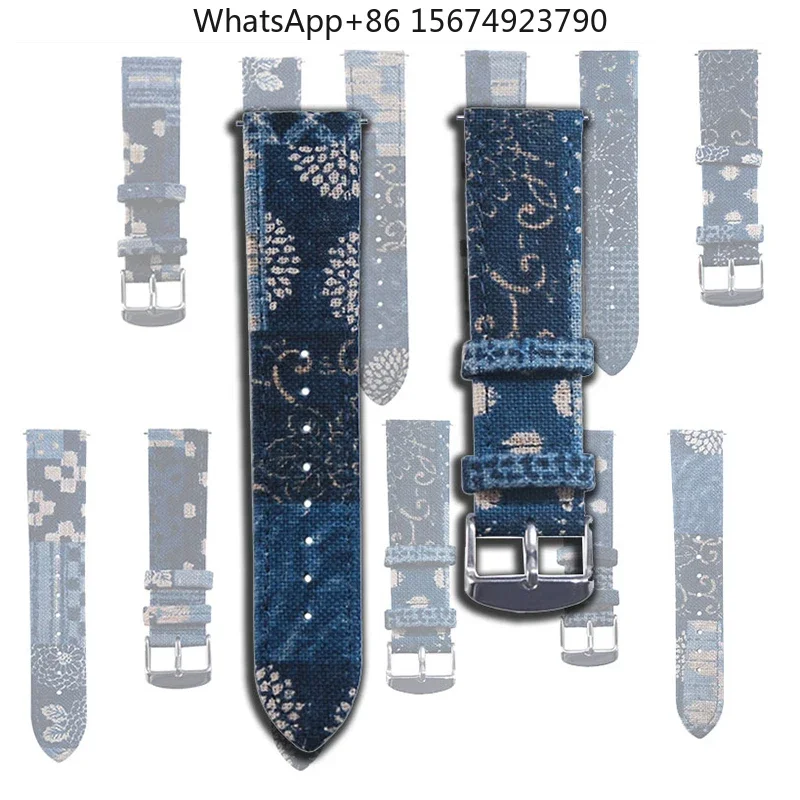 Quick disassembly and assembly 18mm 20mm 22mm retro fabric canvas all-inclusive edge strap
Quick disassembly and assembly 18mm 20mm 22mm retro fabric canvas all-inclusive edge strap