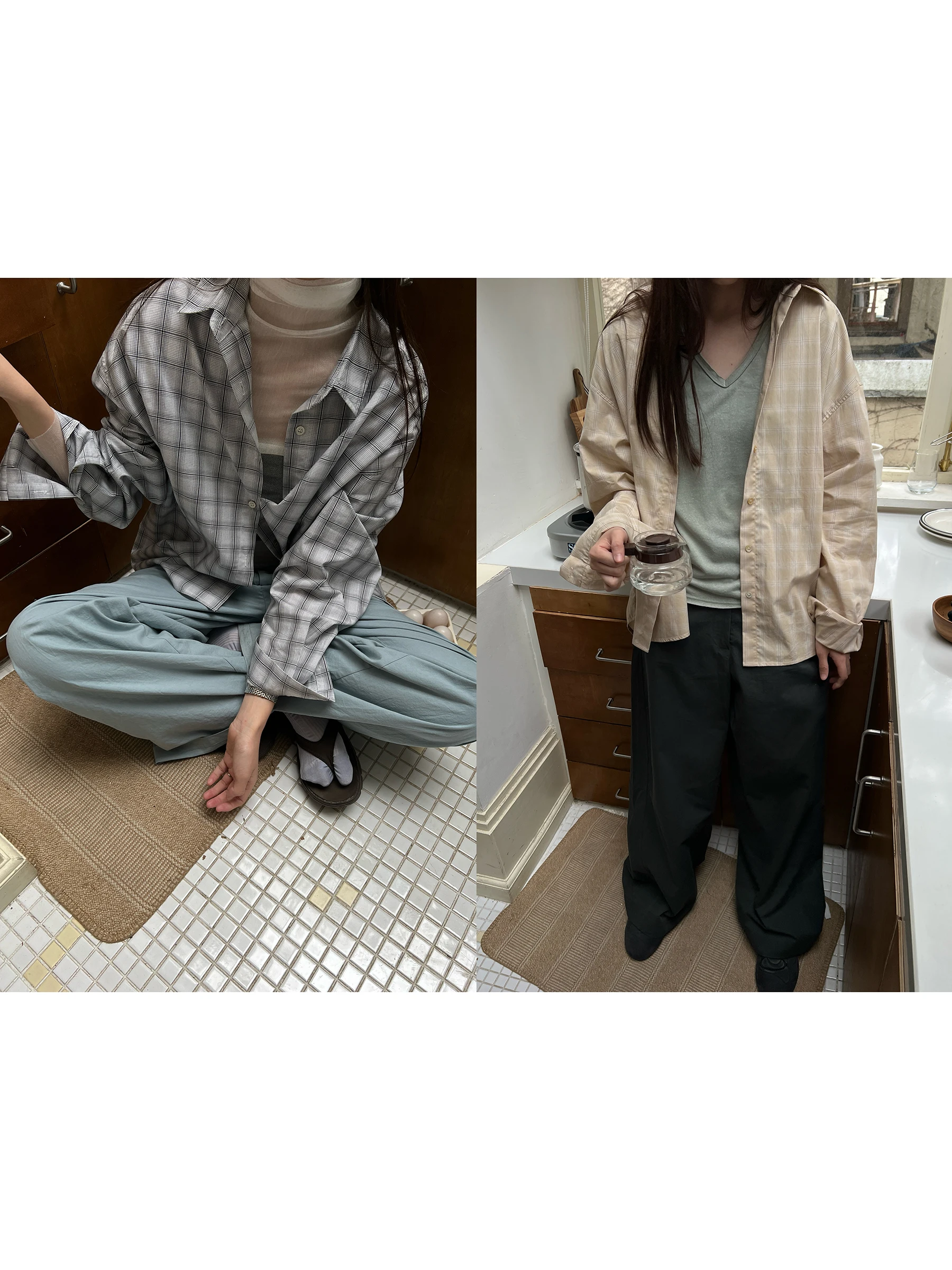 POXFFEE Plaid Thin Long Sleeve Shirt Women's 2026 Ultra Popular High-End Lightweight Anti-Aging Stylish Shirt Coat
POXFFEE Plaid Thin Long Sleeve Shirt Women's 2026 Ultra Popular High-End Lightweight Anti-Aging Stylish Shirt Coat