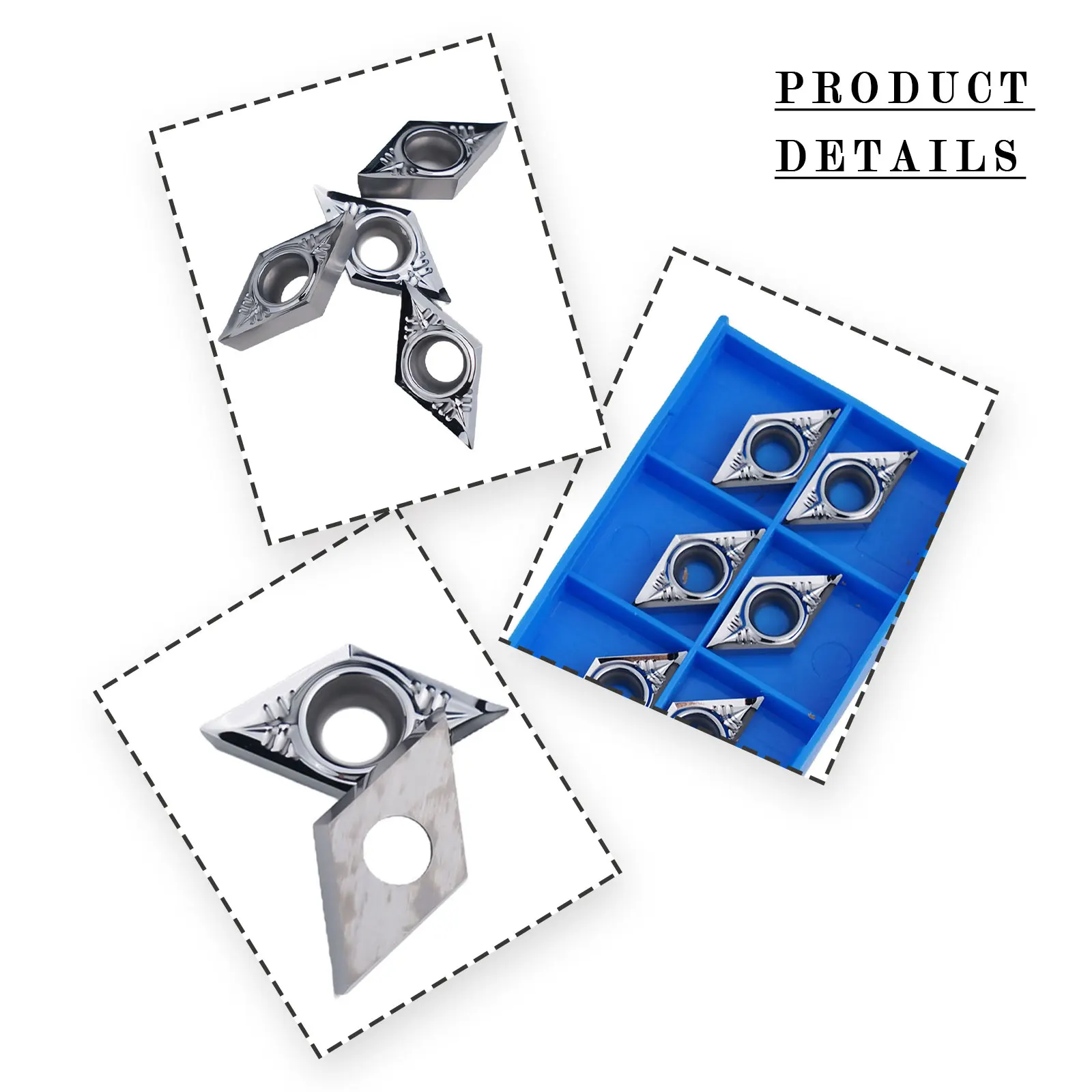 Copper For Finishing Aluminum Carbide For Aluminum DCGT11T302 For External Turning CNC Carbide Turning Inserts
Copper For Finishing Aluminum Carbide For Aluminum DCGT11T302 For External Turning CNC Carbide Turning Inserts