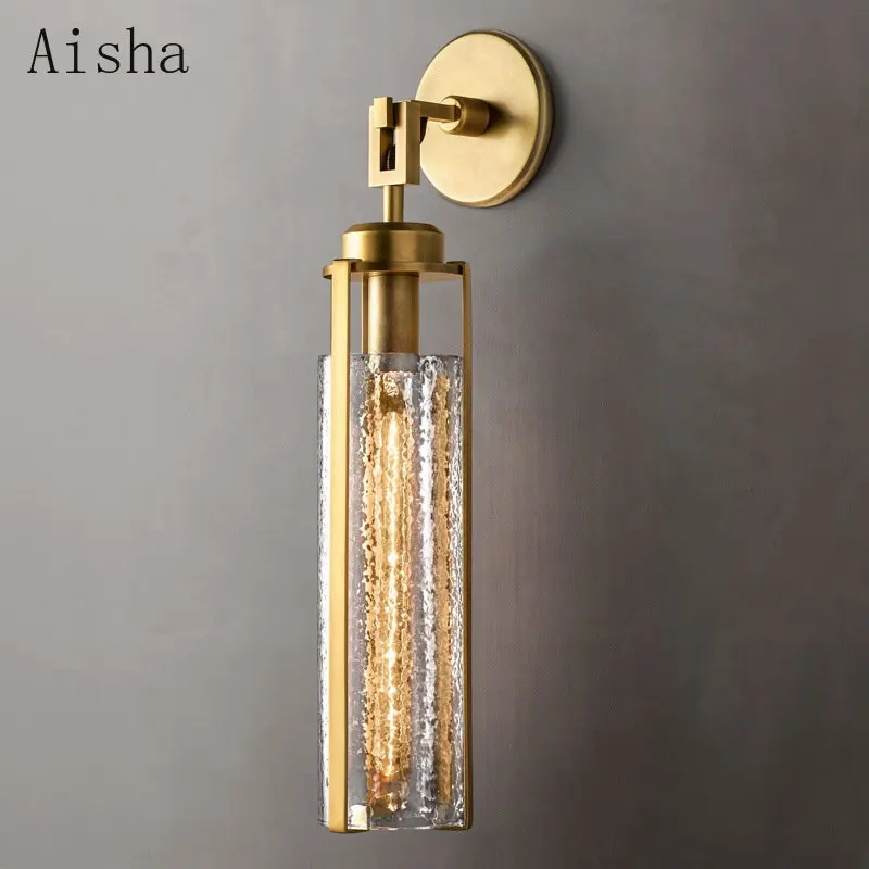 Nordic Bedroom Bedside Wall Lamp American Glass Wall Light Gold/Black/Chrome Sconces for Living Room Hotel Stair Aisle Decorate
Nordic Bedroom Bedside Wall Lamp American Glass Wall Light Gold/Black/Chrome Sconces for Living Room Hotel Stair Aisle Decorate