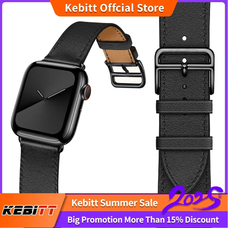 Kebitt Genuine Leather Band For Apple Watch Series 10 Ultra 2 9 8 7 6 SE 5 46MM 41mm 42MM 45mm 49MM Iwatch Strap Watchband
Kebitt Genuine Leather Band For Apple Watch Series 10 Ultra 2 9 8 7 6 SE 5 46MM 41mm 42MM 45mm 49MM Iwatch Strap Watchband