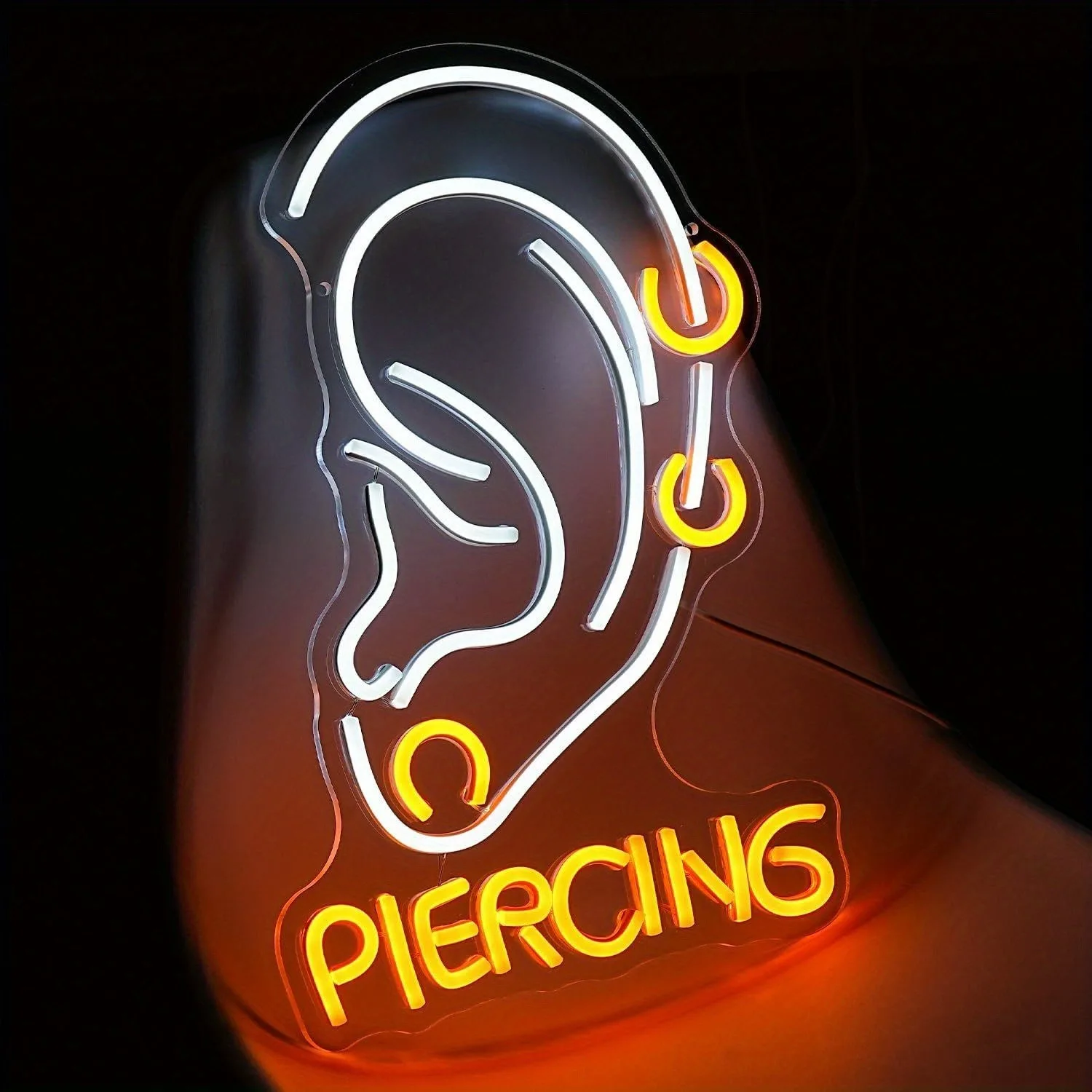 Piercing Design Neon Sign Adjustable Brightness USB Operated Wall Art Decor Light for Bedroom Bar Party Nail Salon Home Decor
Piercing Design Neon Sign Adjustable Brightness USB Operated Wall Art Decor Light for Bedroom Bar Party Nail Salon Home Decor