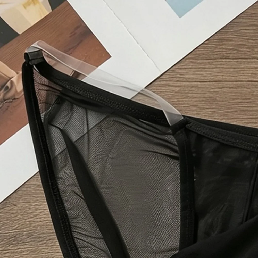 Men's Ultra-thin Ice Silk Mesh Sheer Gay Sissy Bulge Pouch Briefs See Through Underwear Lingerie Ultra Hot Ultra-mini Hot Pants
Men's Ultra-thin Ice Silk Mesh Sheer Gay Sissy Bulge Pouch Briefs See Through Underwear Lingerie Ultra Hot Ultra-mini Hot Pants