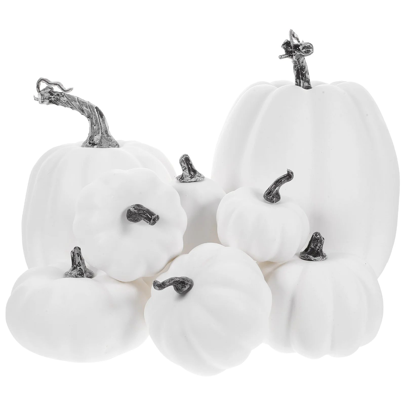 8 Pcs Outdoor Pumpkin Decoration Props Artificial Pumpkins Decorations Decorate White
8 Pcs Outdoor Pumpkin Decoration Props Artificial Pumpkins Decorations Decorate White