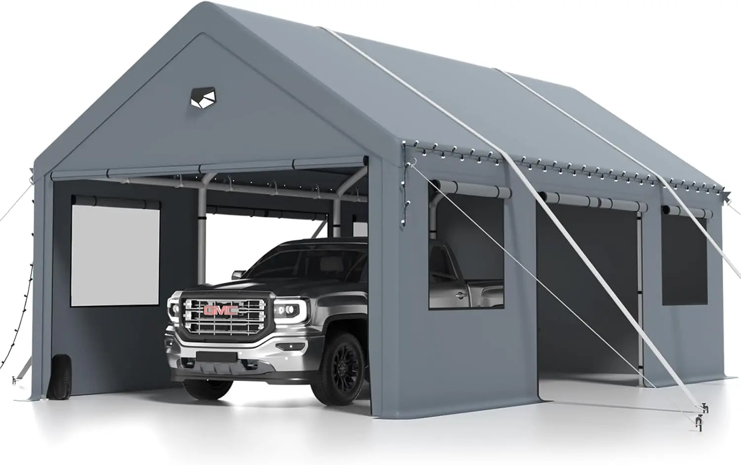 Carports 10X20 Heavy Duty,Portable Car Port Garage,Carport Canopy With Side Doors,Outdoor Car Shelter All Weather
Carports 10X20 Heavy Duty,Portable Car Port Garage,Carport Canopy With Side Doors,Outdoor Car Shelter All Weather