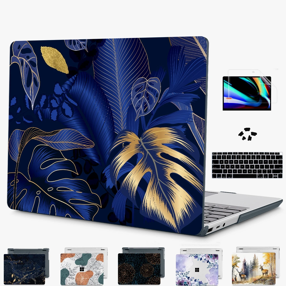 Dark Flora case Compatible for 13.5" Microsoft Surface Laptop 5/4/3 with Metal Palm Rest Model 1951/1868 Plastic Hard Shell Case
Dark Flora case Compatible for 13.5" Microsoft Surface Laptop 5/4/3 with Metal Palm Rest Model 1951/1868 Plastic Hard Shell Case