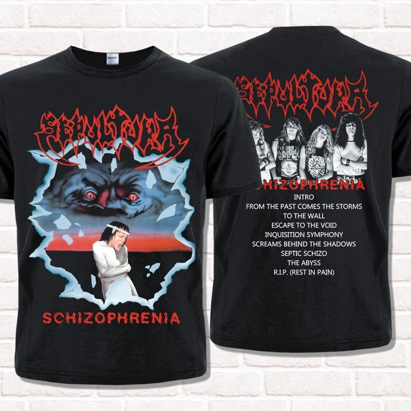 Американская футболка Death Metal в стиле ретро рок-группы, мужская футболка, новая летняя модная мужская и женская уличная одежда в стиле ретро
Американская футболка Death Metal в стиле ретро рок-группы, мужская футболка, новая летняя модная мужская и женская уличная одежда в стиле ретро