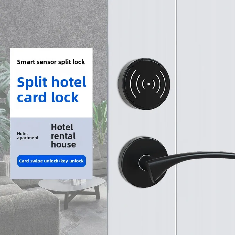 Factory Split Door Hotel Apartment Lock Homestay Card Electronic IC Card Induction Lock
Factory Split Door Hotel Apartment Lock Homestay Card Electronic IC Card Induction Lock