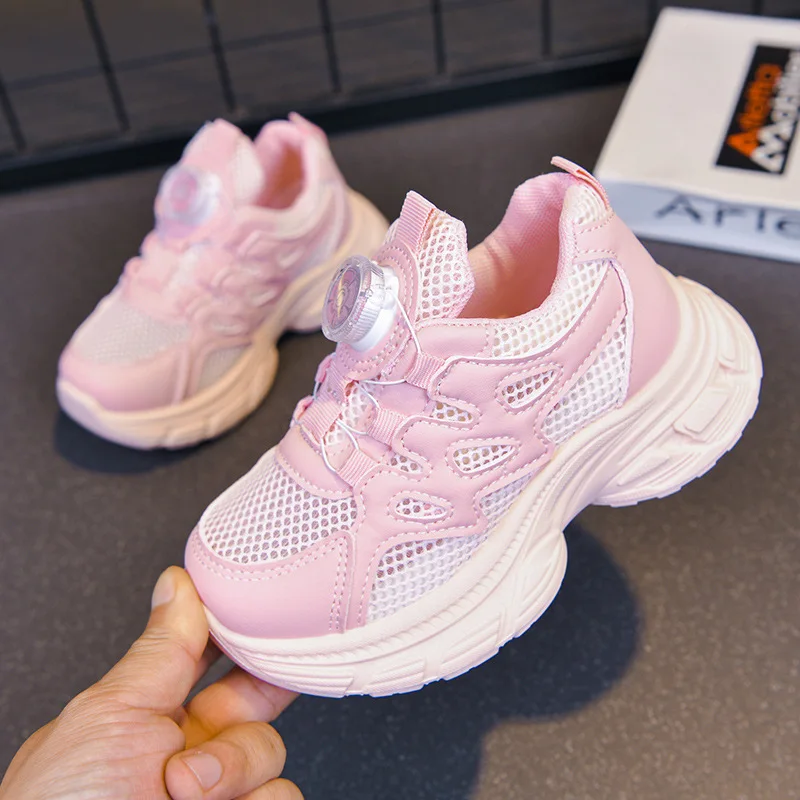 Student Buckle Versatile Running Shoes Kids Thick-soled Sneakers.New Kids Mesh White Sneakers Boys Girls Outdoor Sports Shoes
Student Buckle Versatile Running Shoes Kids Thick-soled Sneakers.New Kids Mesh White Sneakers Boys Girls Outdoor Sports Shoes