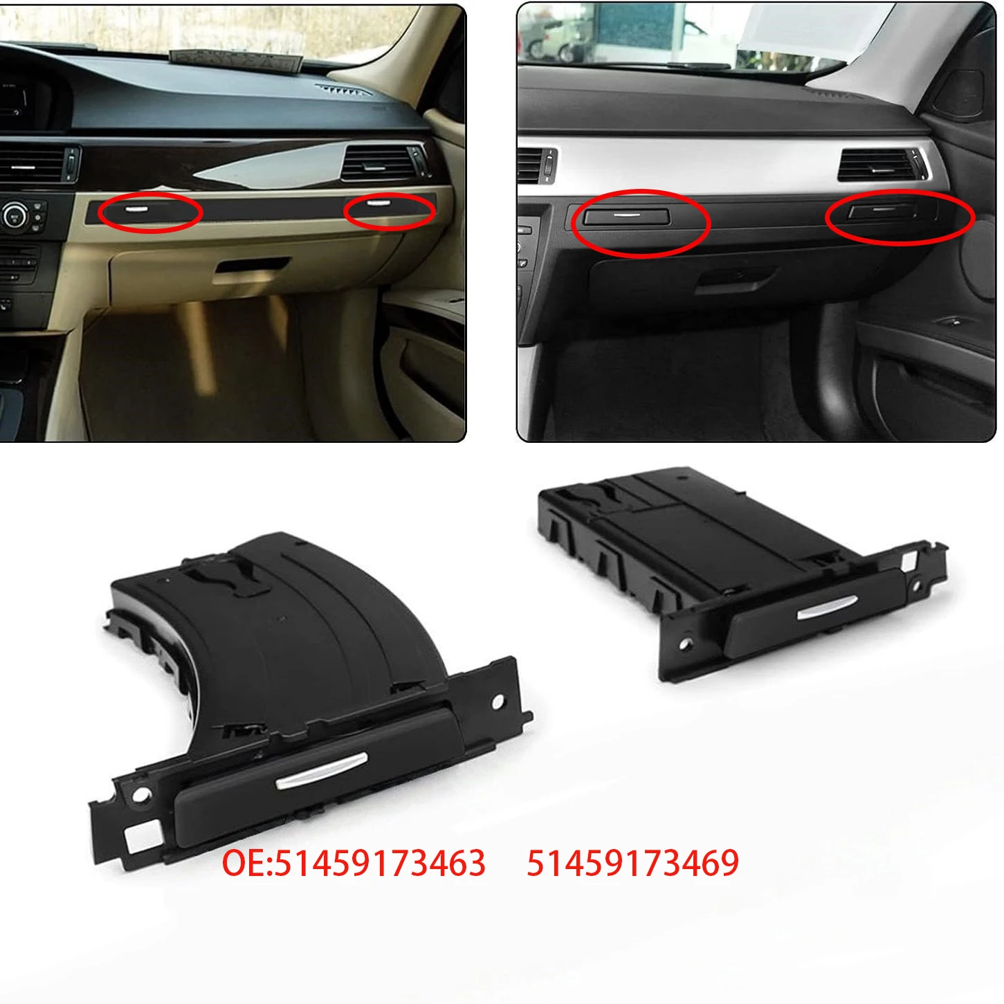 Dashboard Cup Holder For 2006-2013 BMW 3 Series E90 E91 E92 E93 323 325 328330 335 51459173469 51459173463
Dashboard Cup Holder For 2006-2013 BMW 3 Series E90 E91 E92 E93 323 325 328330 335 51459173469 51459173463