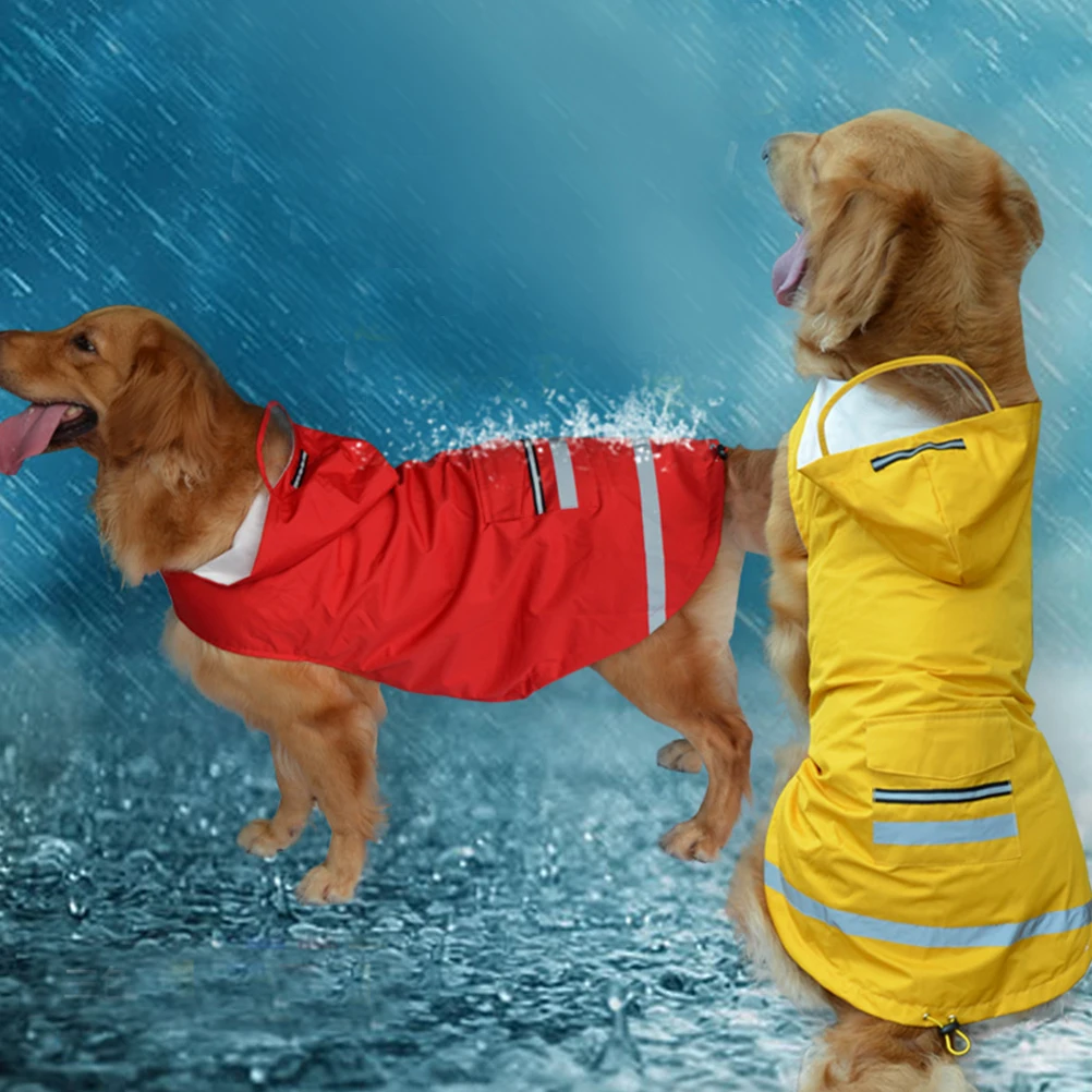Waterproof Medium Large Pet Dog Clothes Outdoor Dog Coats Dog Raincoat for Dogs Reflective Golden Retriever(Yellow,3XL)
Waterproof Medium Large Pet Dog Clothes Outdoor Dog Coats Dog Raincoat for Dogs Reflective Golden Retriever(Yellow,3XL)