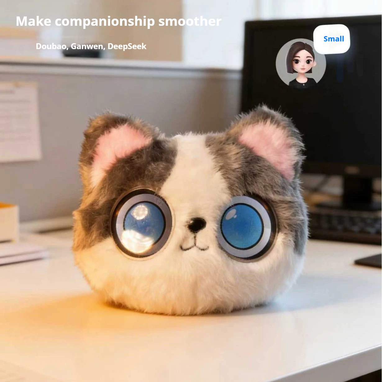 Doubao Ai Intelligent Chat Robot Plush Cat Emotional Companion Toy Voice Conversation Comfort For Adult Home Desktop Decoration
Doubao Ai Intelligent Chat Robot Plush Cat Emotional Companion Toy Voice Conversation Comfort For Adult Home Desktop Decoration