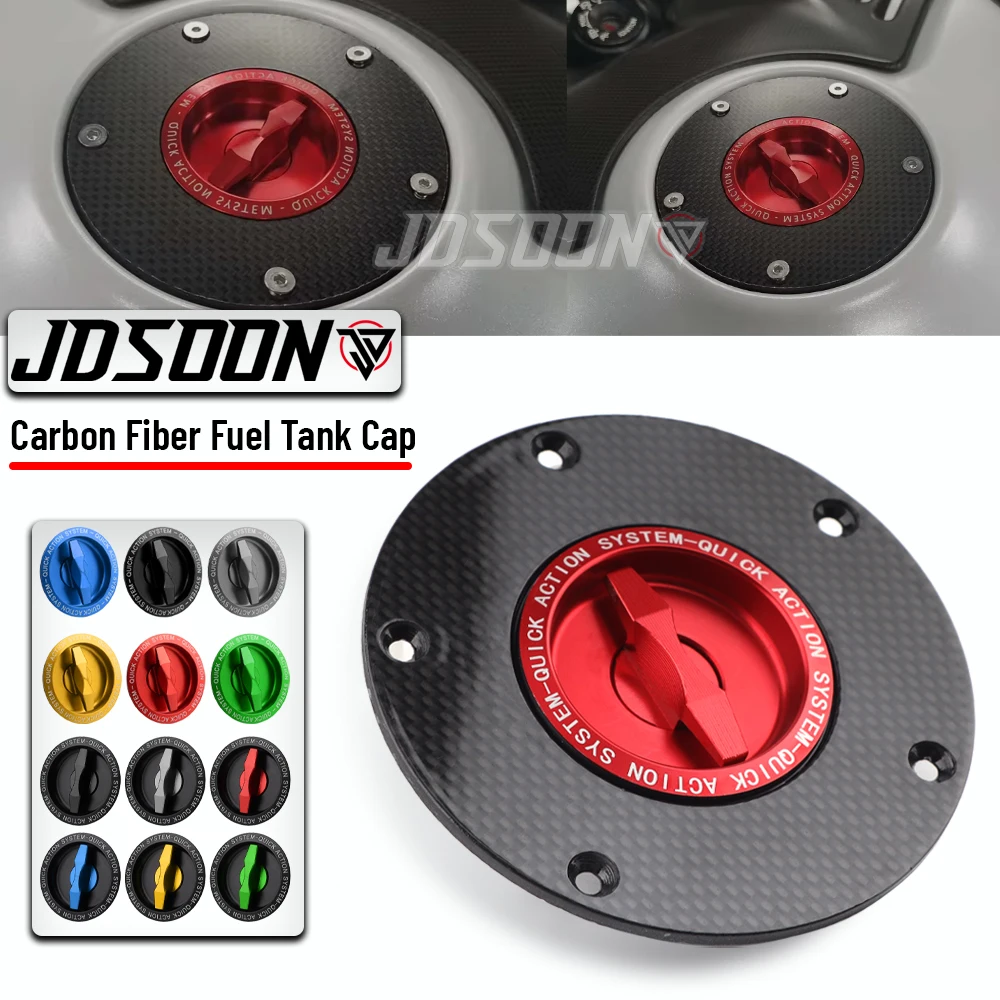 NEW Carbon Fiber Fuel Tank Cap For DUCATI Streetifghter Panigale V4 V2 899 959 1199 1299 Scrambler 1100 Motorcycle Accessories
NEW Carbon Fiber Fuel Tank Cap For DUCATI Streetifghter Panigale V4 V2 899 959 1199 1299 Scrambler 1100 Motorcycle Accessories