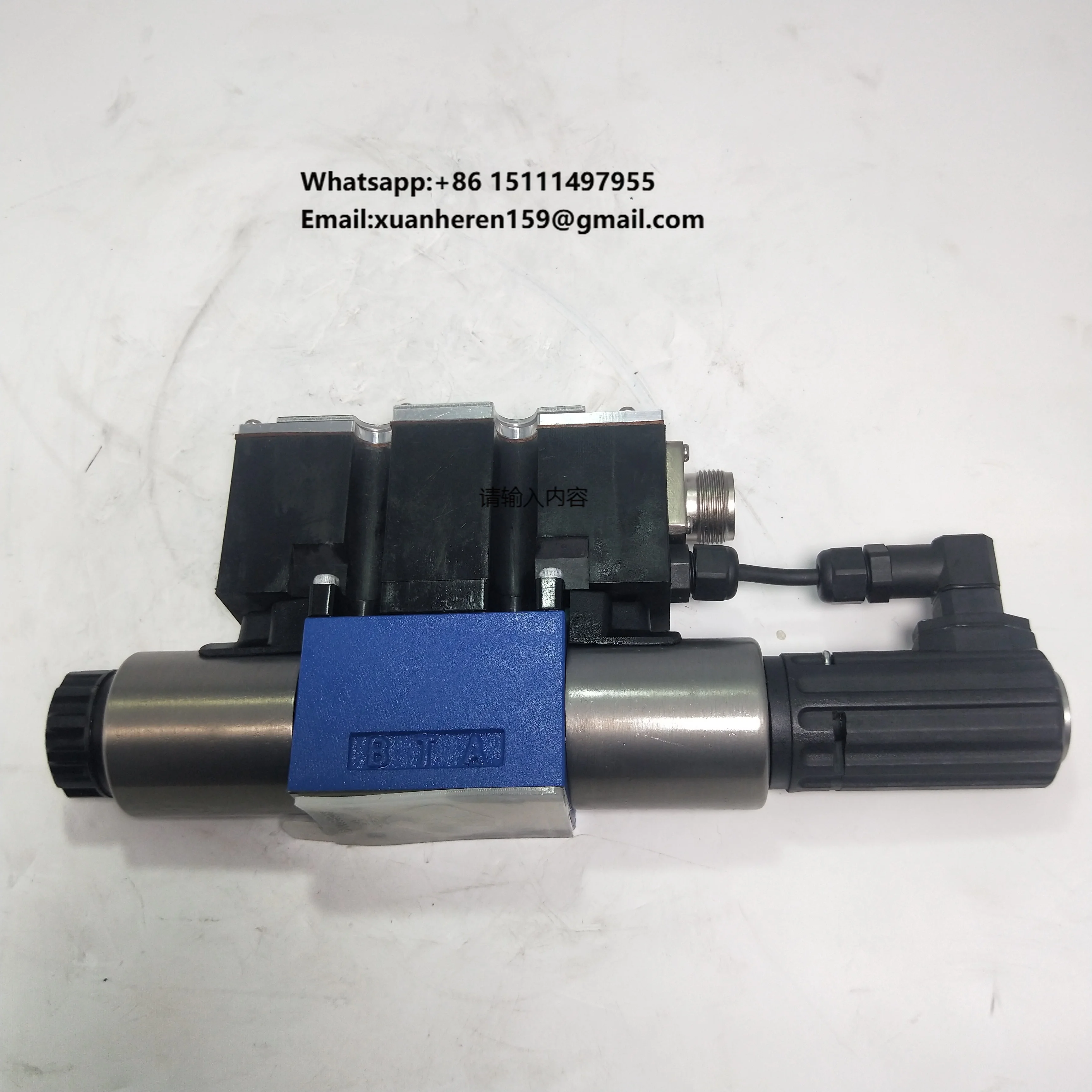 Hydraulic Directional Control Solenoid Valve 4WREE 6 E08 Series Proportional Directional Valve 4WREE 10 W75-23/G24K31/F1M
Hydraulic Directional Control Solenoid Valve 4WREE 6 E08 Series Proportional Directional Valve 4WREE 10 W75-23/G24K31/F1M