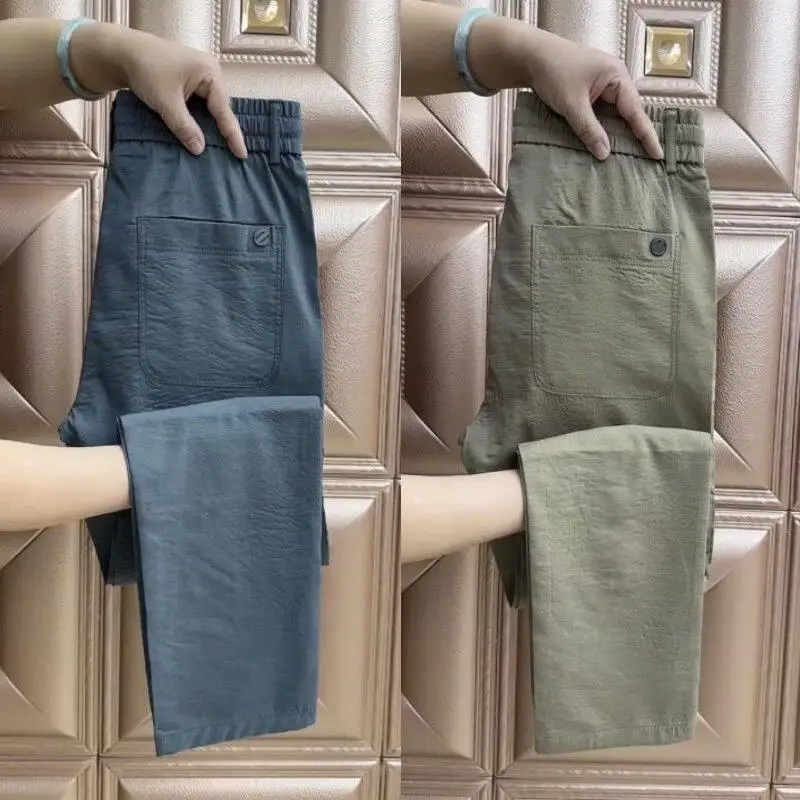 Men's Casual Work Pants Summer Wear Resistant Straight Leg Trousers for Construction Site Labor Non-Magnetic Iron-Free
Men's Casual Work Pants Summer Wear Resistant Straight Leg Trousers for Construction Site Labor Non-Magnetic Iron-Free