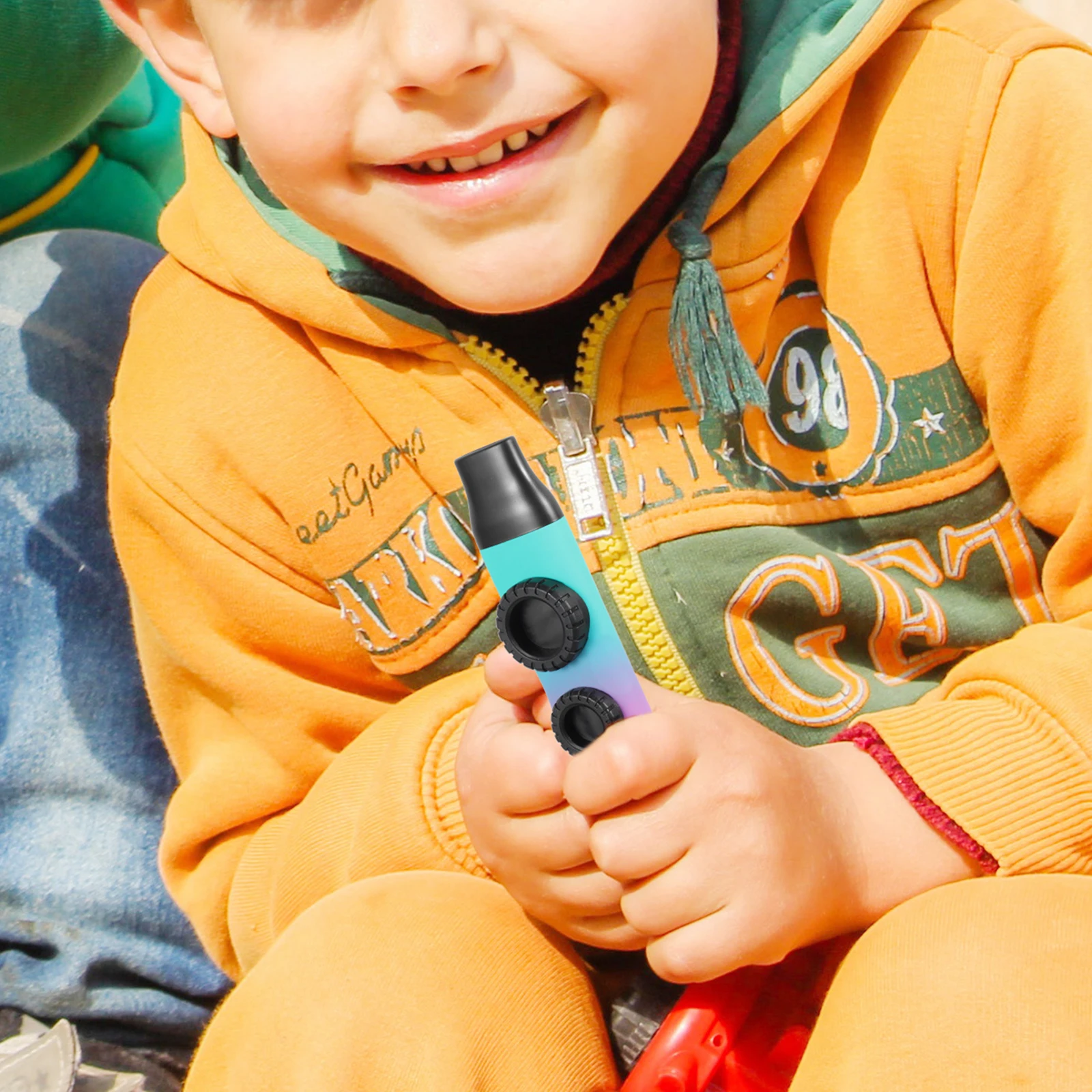 1Set Double Hole Kazoo High-Class Material Smooth Tone Portable Kids Musical Instrument Bright Colors Easy to Play for Ukulele
1Set Double Hole Kazoo High-Class Material Smooth Tone Portable Kids Musical Instrument Bright Colors Easy to Play for Ukulele