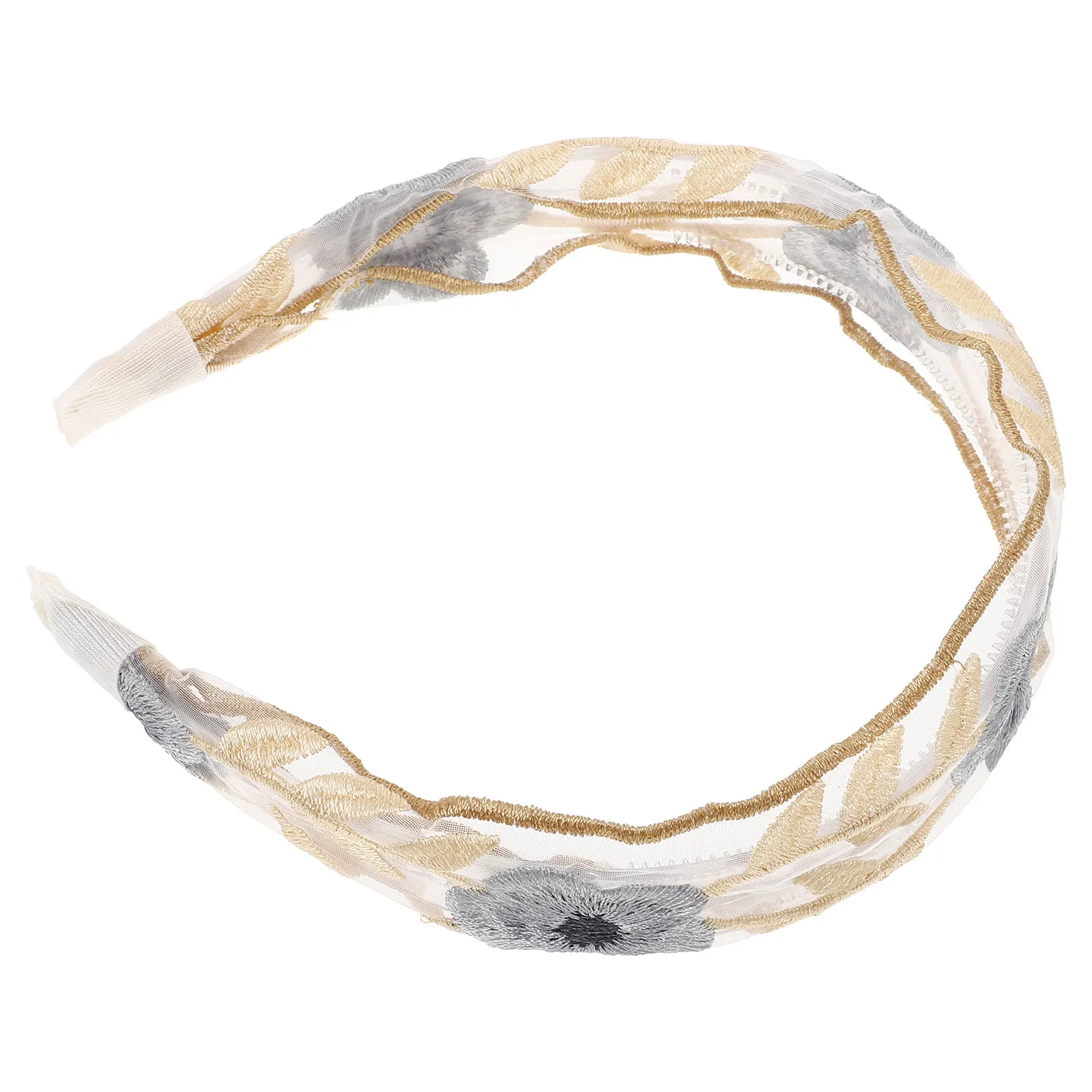 Embroidered Hairband Tulle Embroidery Hair Accessories Accessories Women Gray Yellow Wide Band Hair Styling Decorations
Embroidered Hairband Tulle Embroidery Hair Accessories Accessories Women Gray Yellow Wide Band Hair Styling Decorations