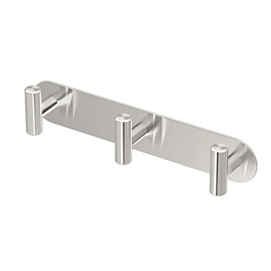 Latitude II 3 Robe Wall Mounted for Bathroom Towels and Robes 11 Inch W Premium Brass
Latitude II 3 Robe Wall Mounted for Bathroom Towels and Robes 11 Inch W Premium Brass