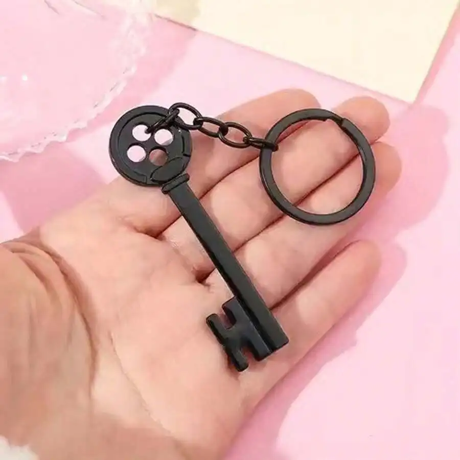 Fantasy Horror Animation Movie Black Key Pendant, Festival Gift Keychain/Bag Ornament Car Accessories Bag Charm School Cute
Fantasy Horror Animation Movie Black Key Pendant, Festival Gift Keychain/Bag Ornament Car Accessories Bag Charm School Cute